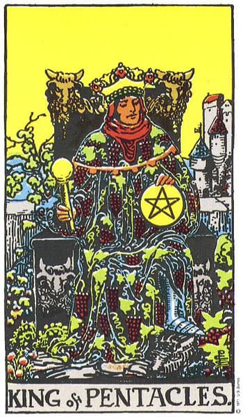 Rey de Oros — arcano menor del tarot