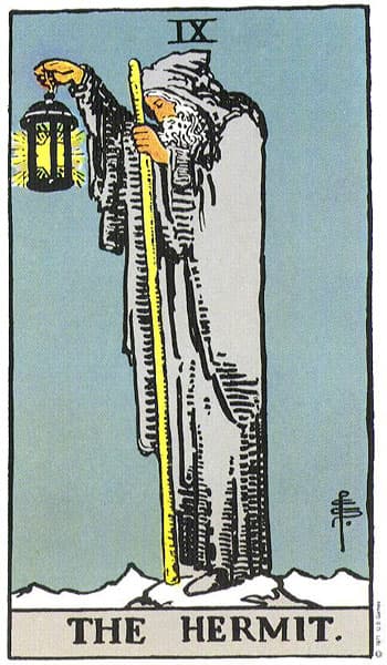 El Ermitaño — arcano mayor del tarot