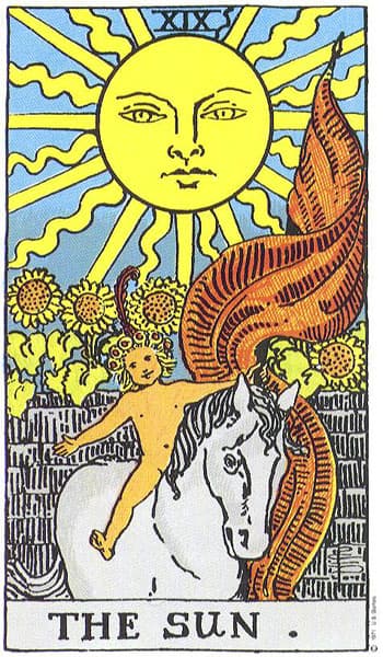 El Sol — arcano mayor del tarot